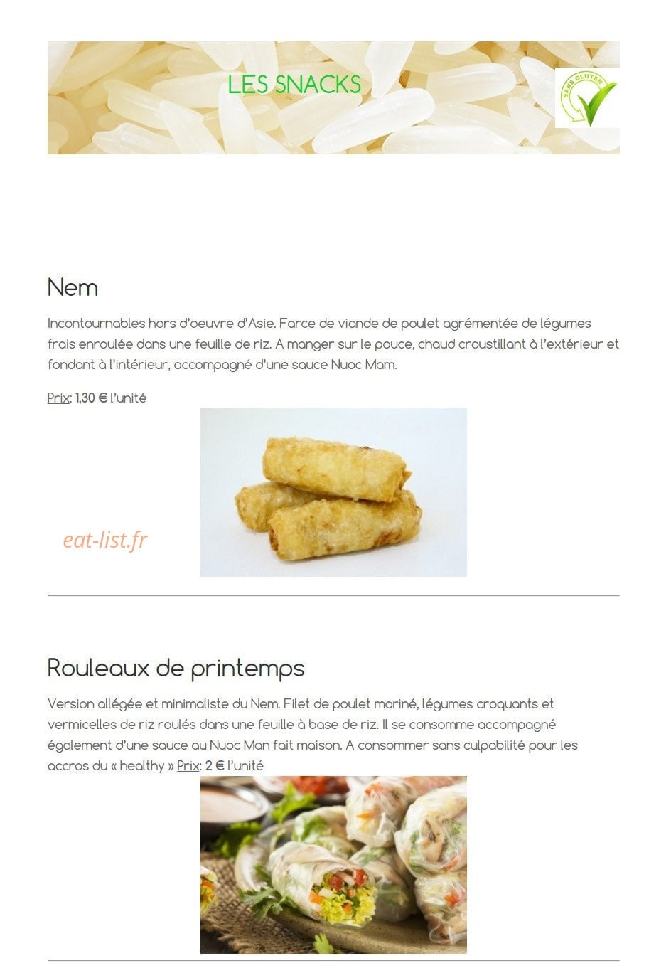 Mama Ny — carte page 2
