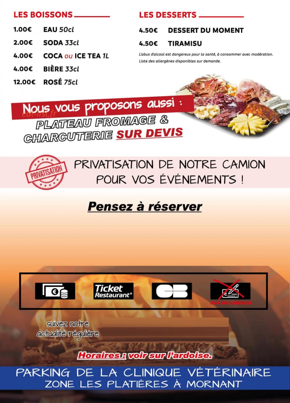 Mama pizza — carte page 2