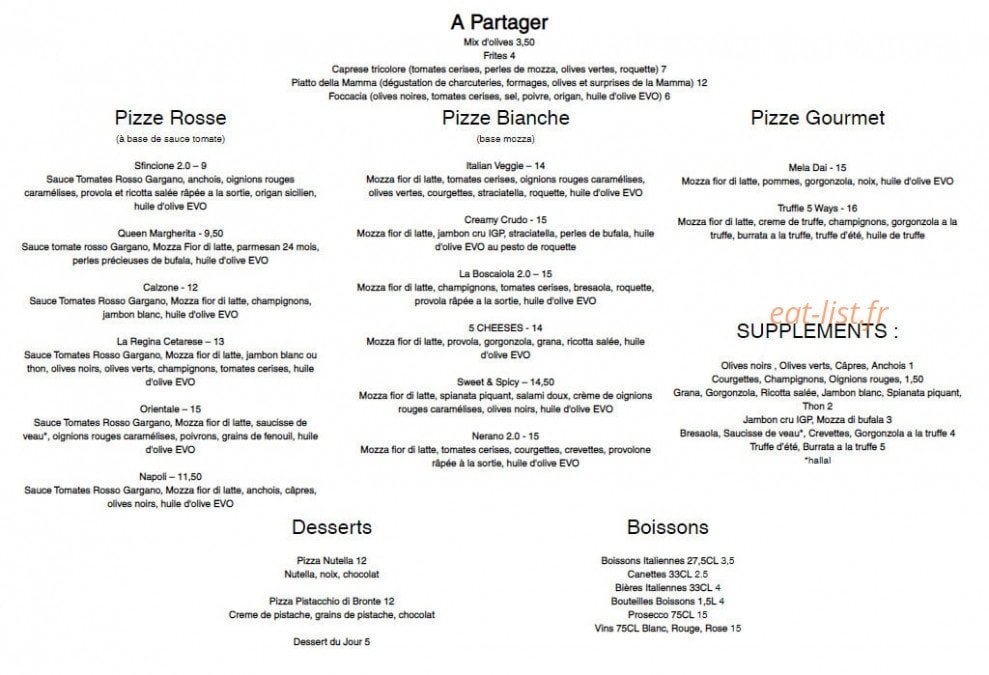 Mamma Mia — carte page 1