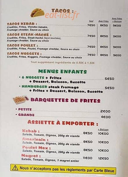 Mangez Moi — carte page 3