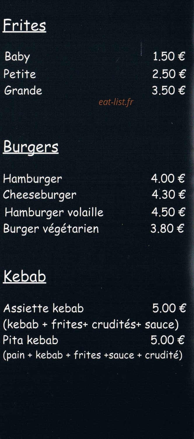 Manneken Frit' — carte page 1