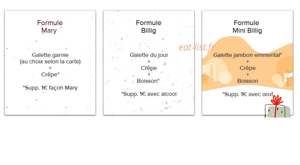 Mary Billig — carte page 4