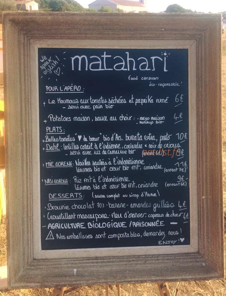 Matahari — carte page 1