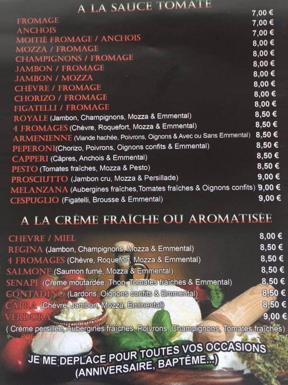 Max’s — carte page 1