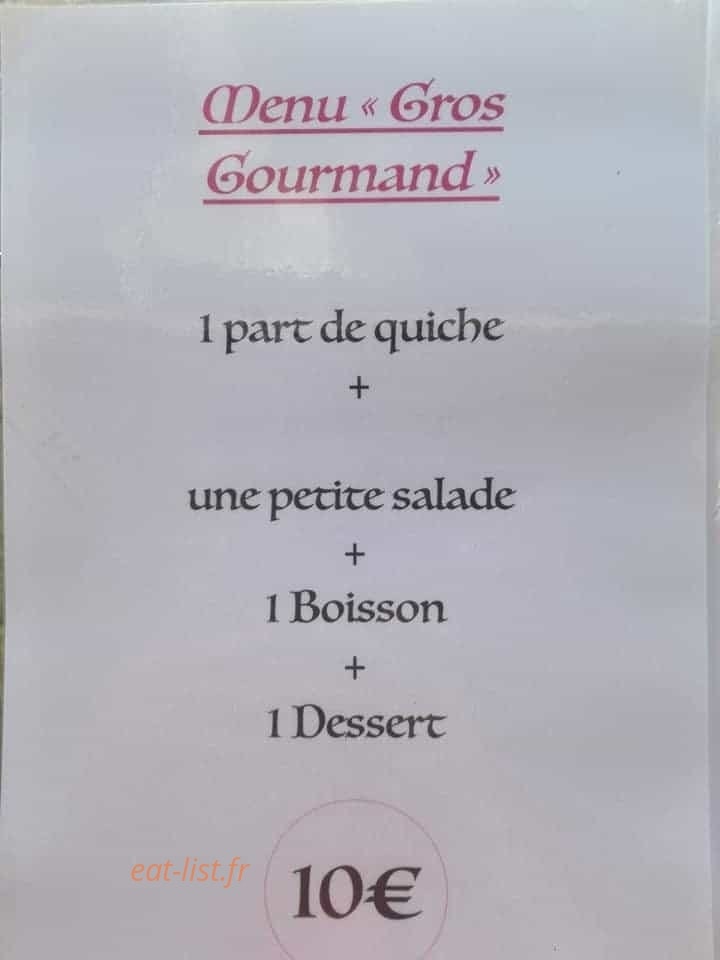 Méli mélo à la bouche — carte page 1