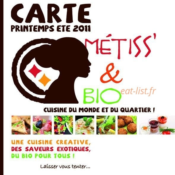 Metiss & Bio — carte page 1