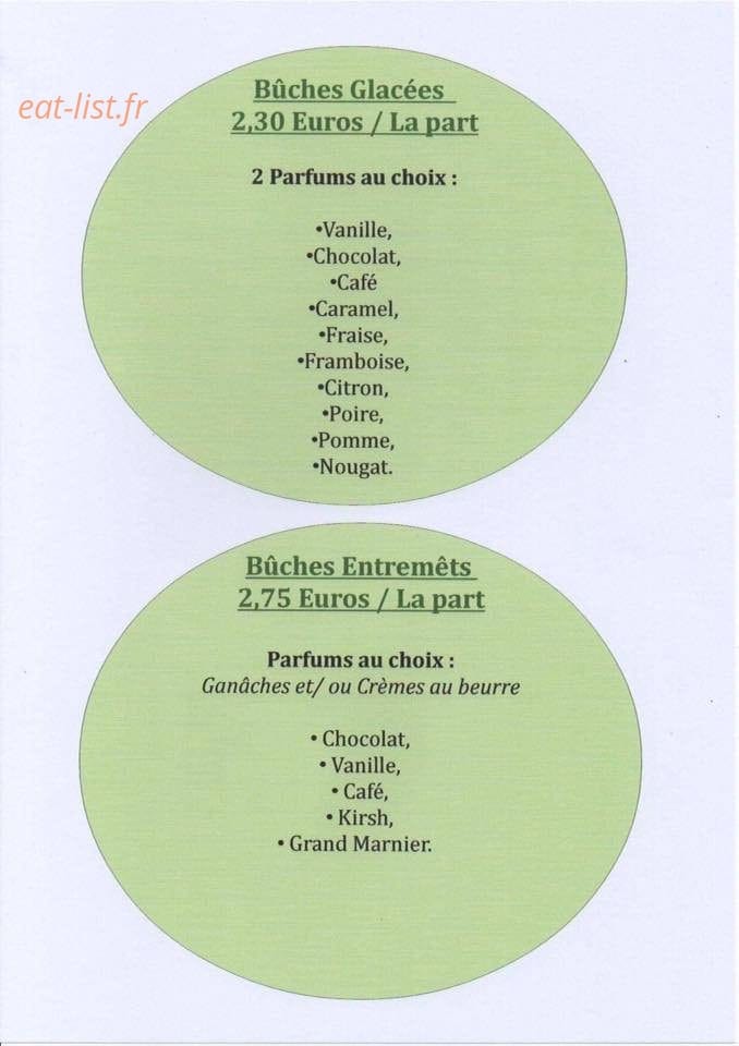 Mia Pizzas — carte page 3