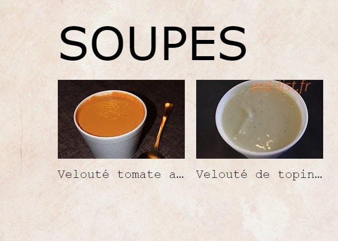 Miam'zelle Agnès — carte page 3