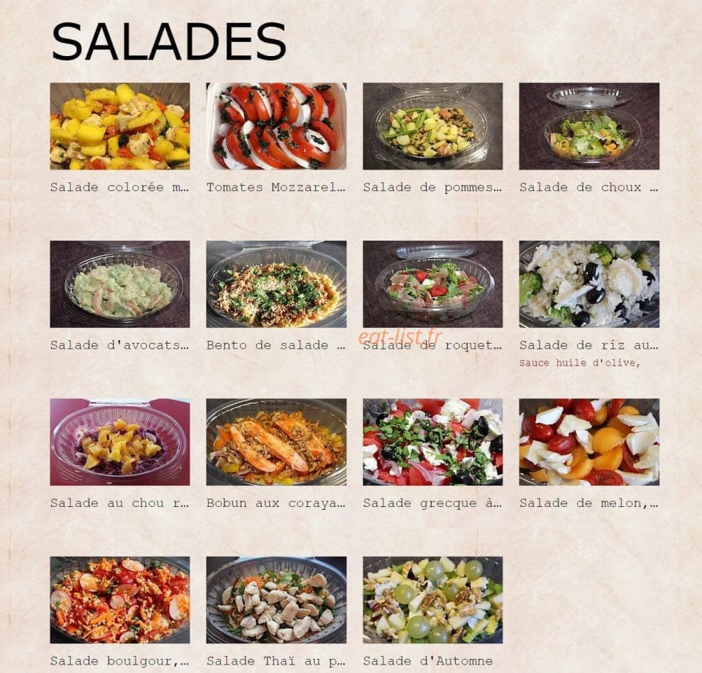 Miam'zelle Agnès — carte page 2