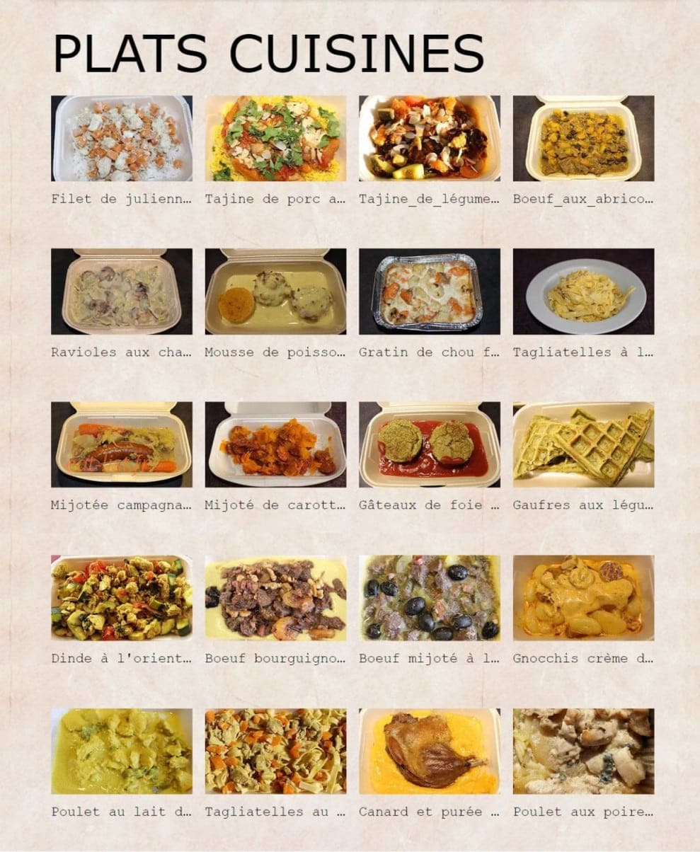 Miam'zelle Agnès — carte page 1