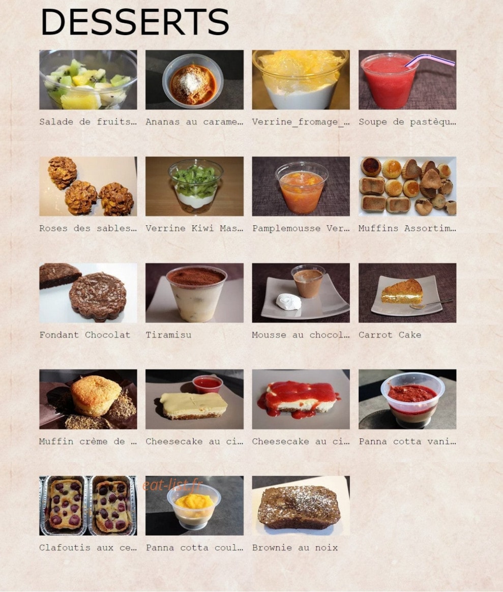 Miam'zelle Agnès — carte page 4