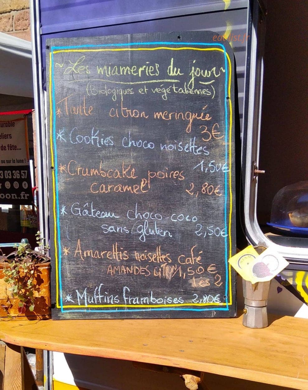 Miam — carte page 1