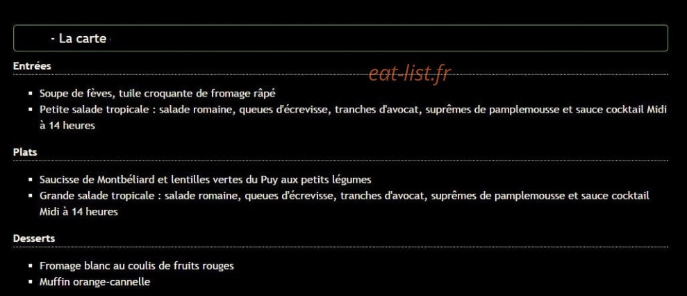 Midi à 14 heures — carte page 1