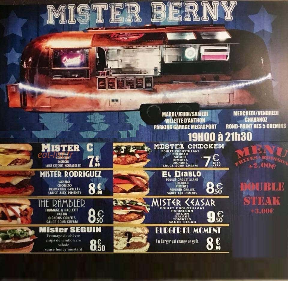Mister Berny — carte page 1