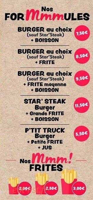 Mmmburger — carte page 3