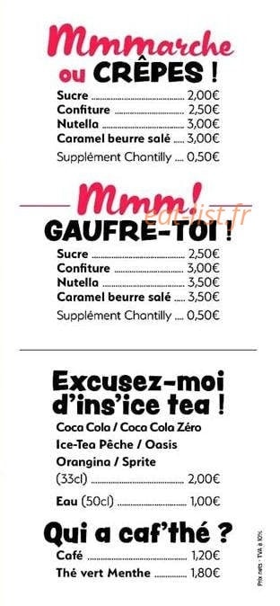 Mmmburger — carte page 4