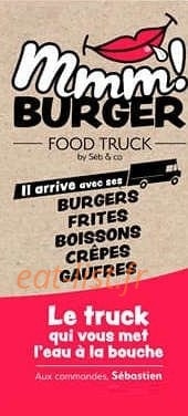 Mmmburger — carte page 1