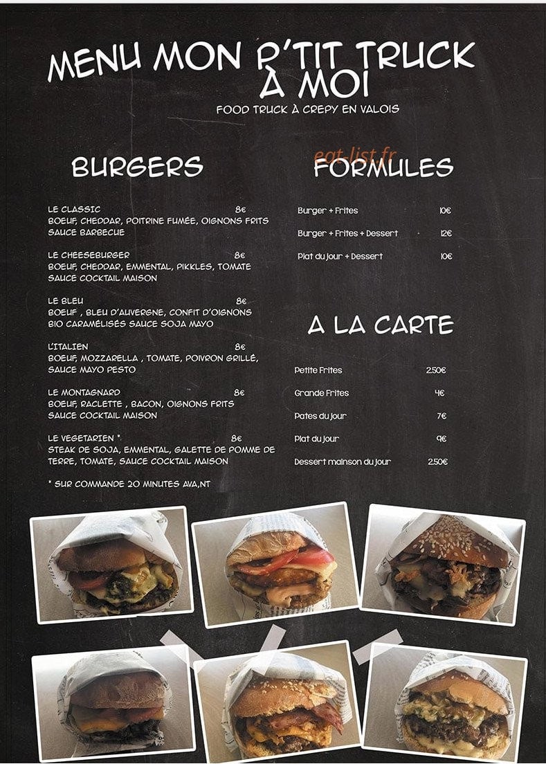 Mon P'tit Truck à Moi — carte page 1