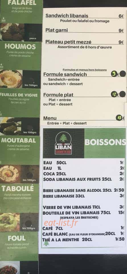 Mon tout petit Liban — carte page 2