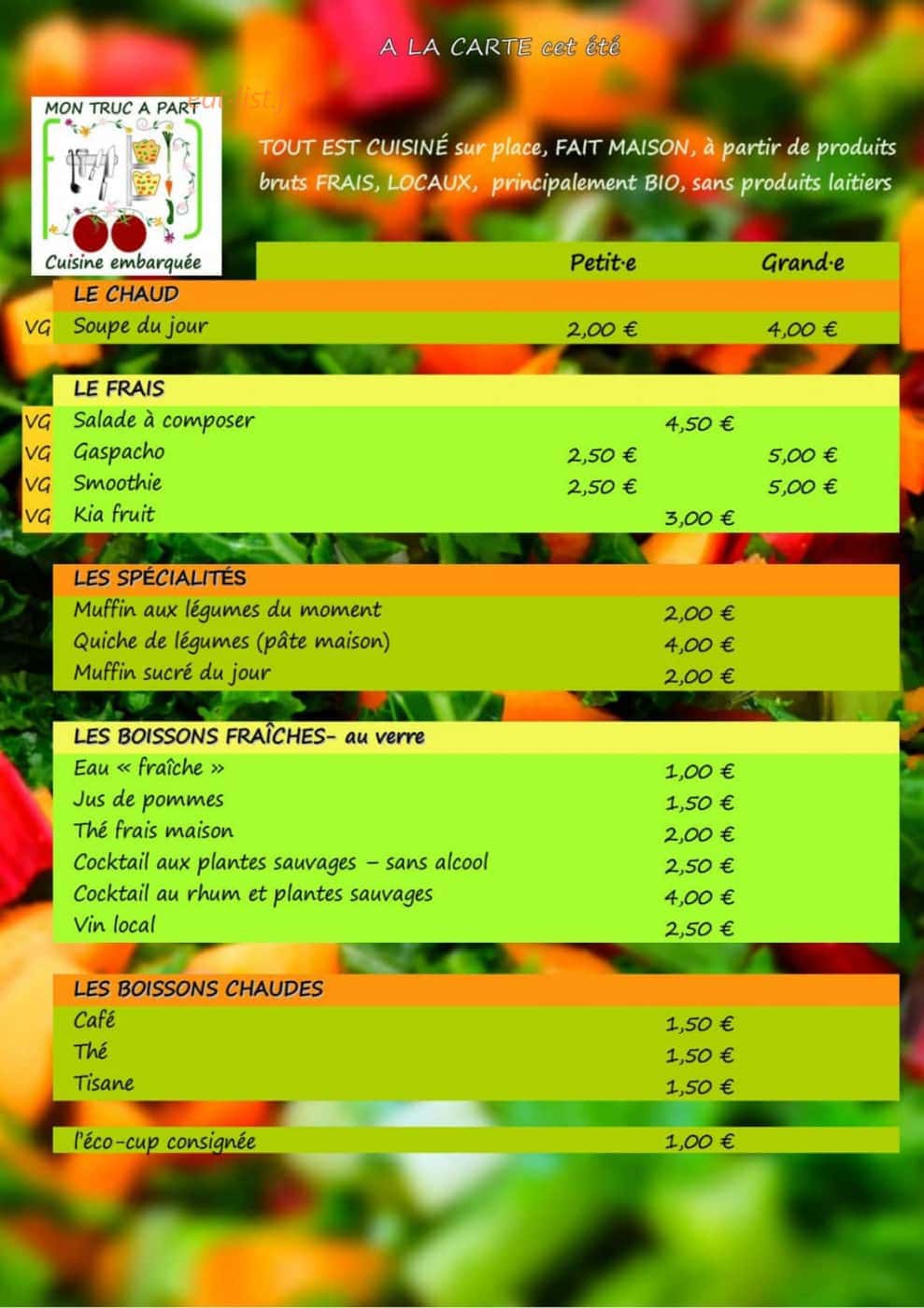 Mon Truc A Part — carte page 1