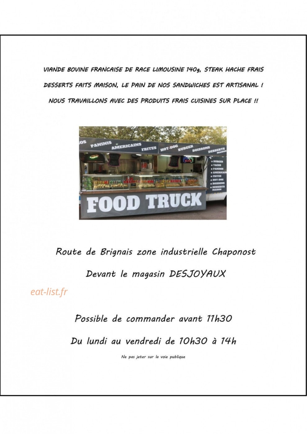 Mon Truck À Moi — carte page 1