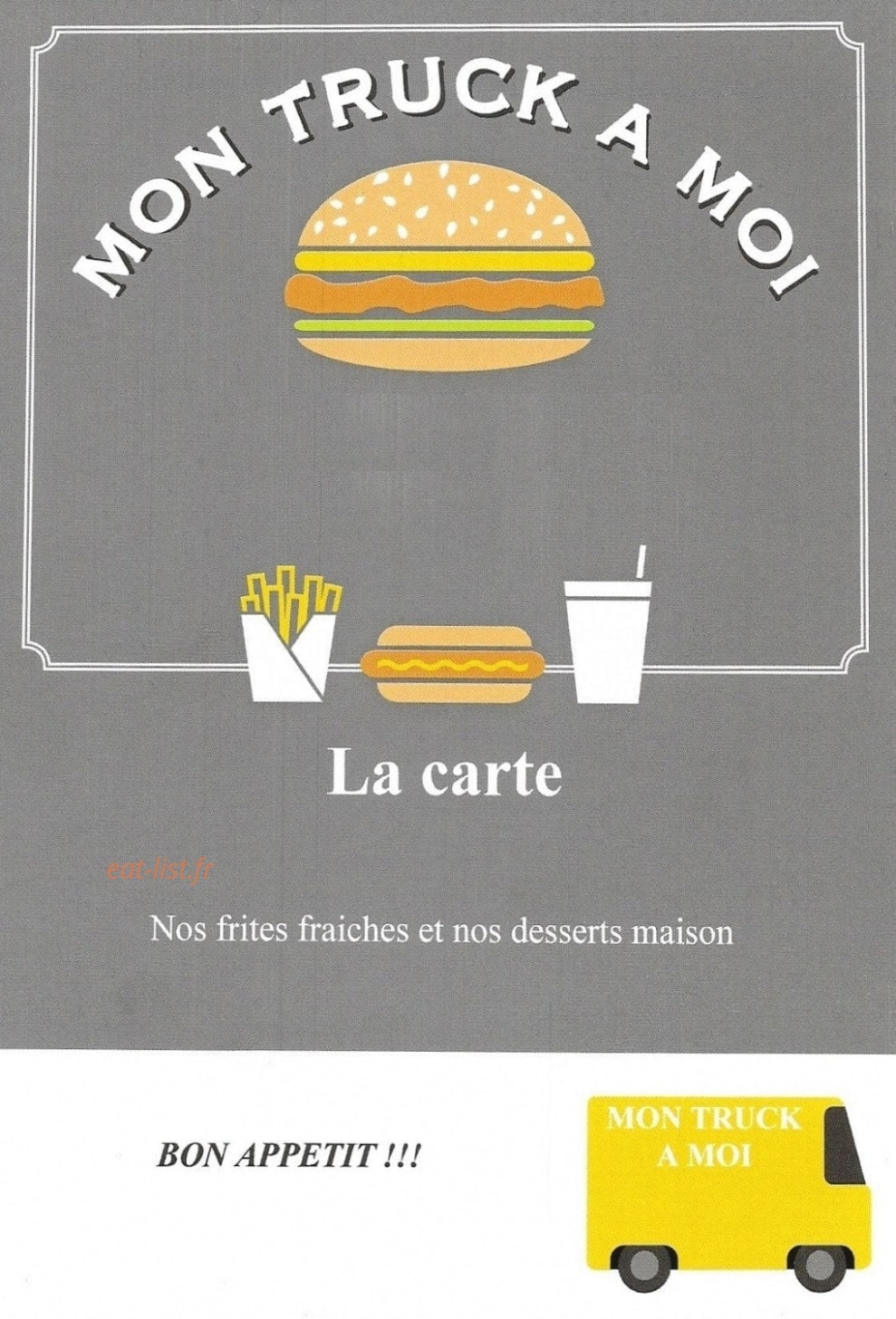 Mon Truck à Moi — carte page 1