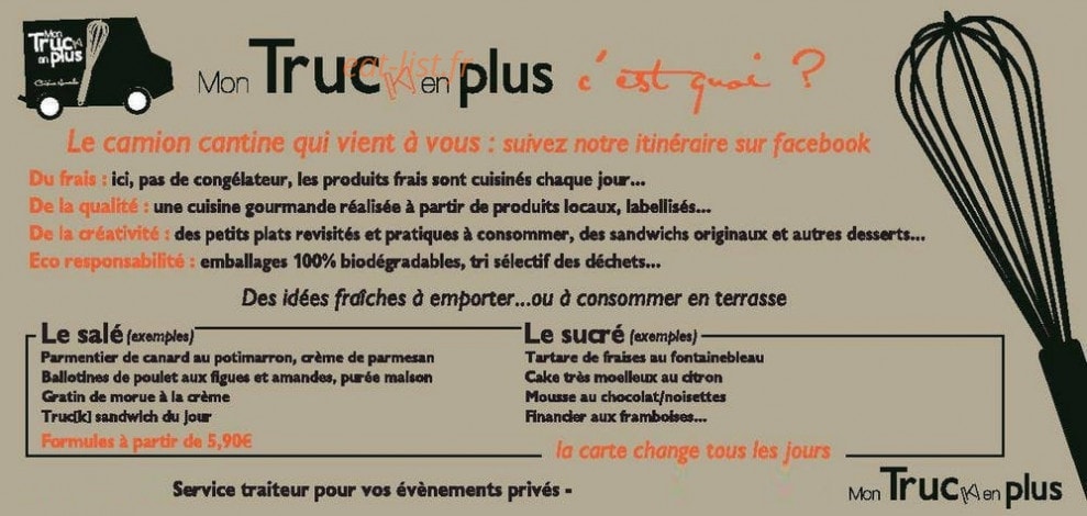 Mon truck en plus — carte page 1