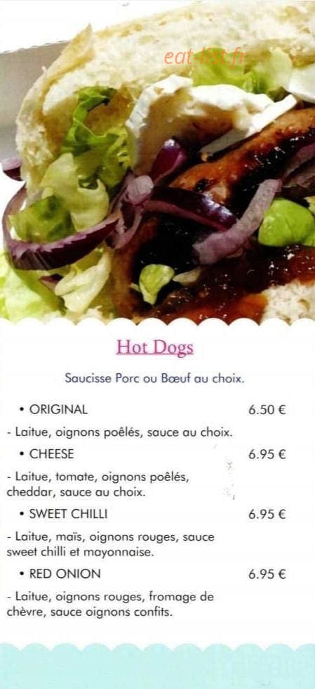 More Than Frites — carte page 3