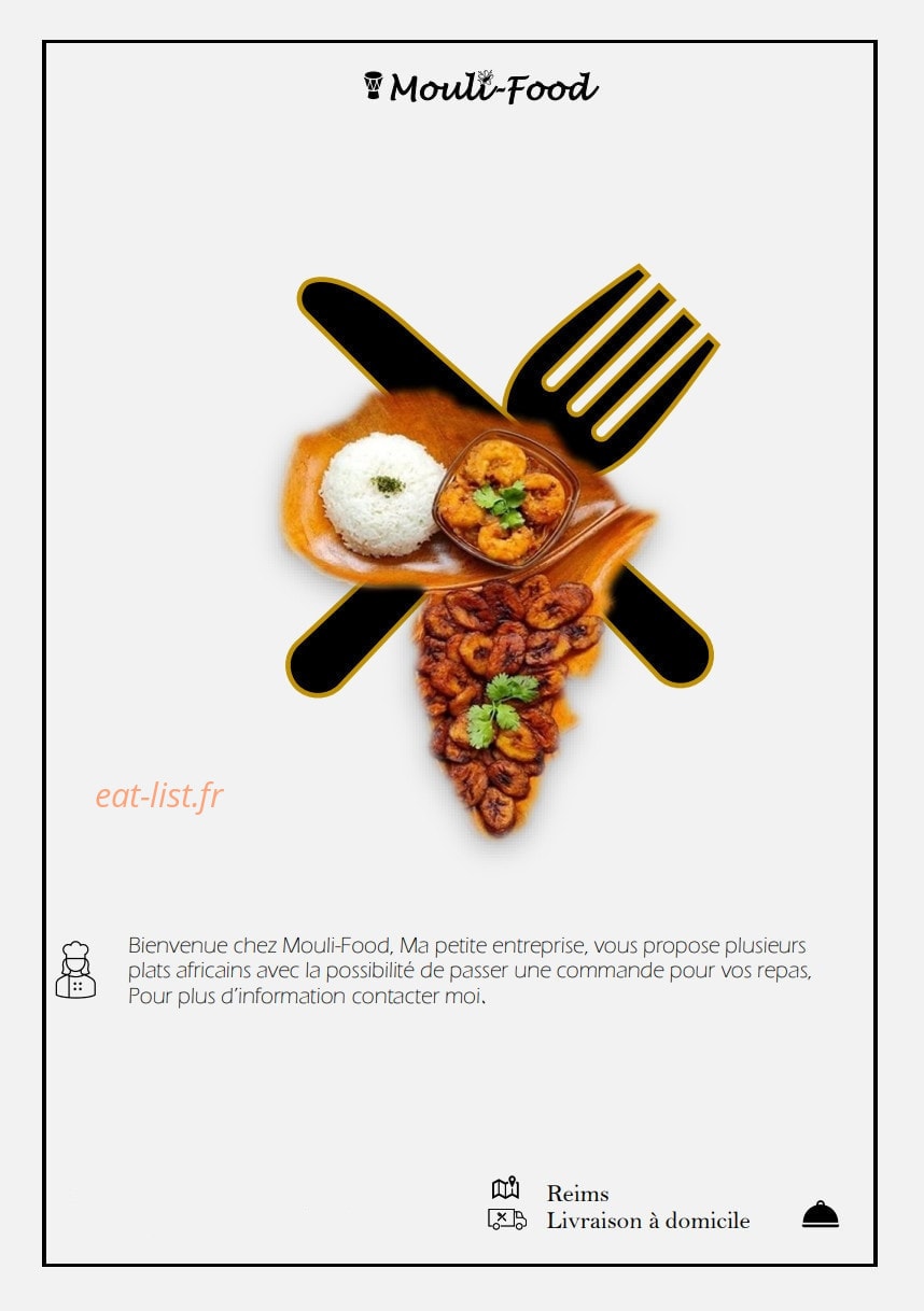 Mouli-Food — carte page 1