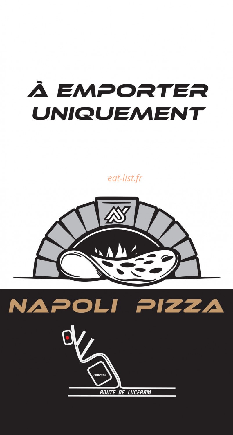Napoli Pizza — carte page 1