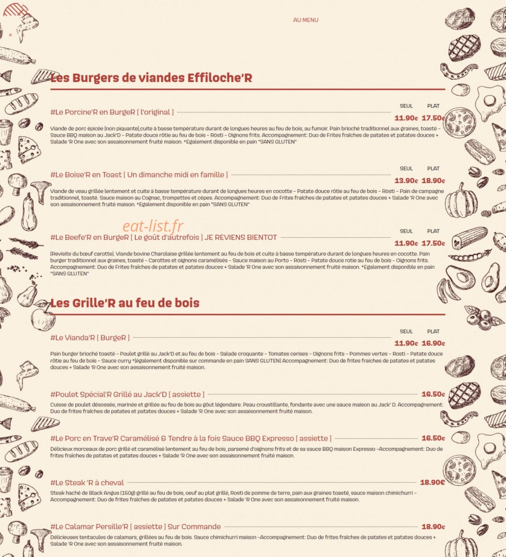 Nels'R — carte page 1