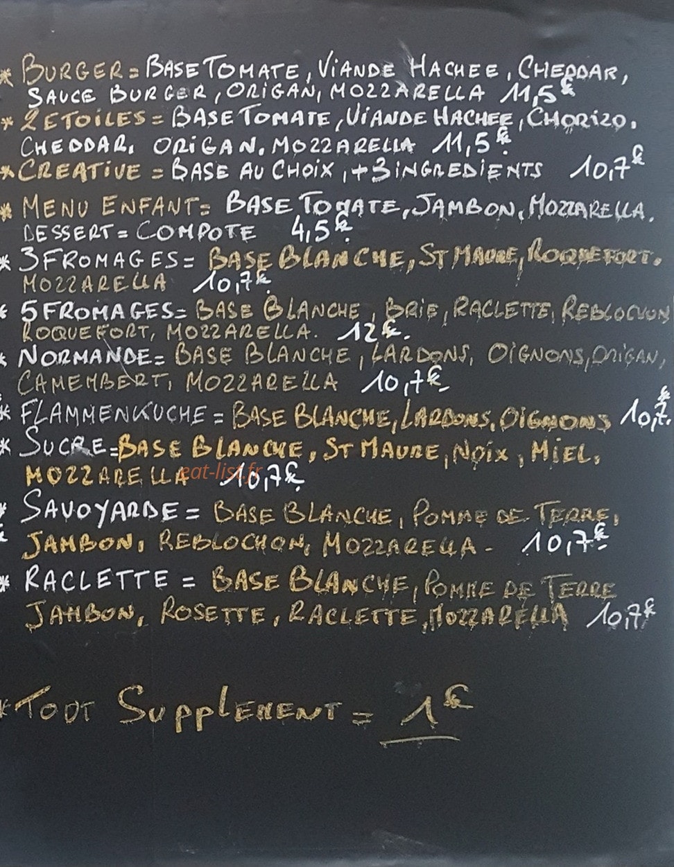 News pizza — carte page 2