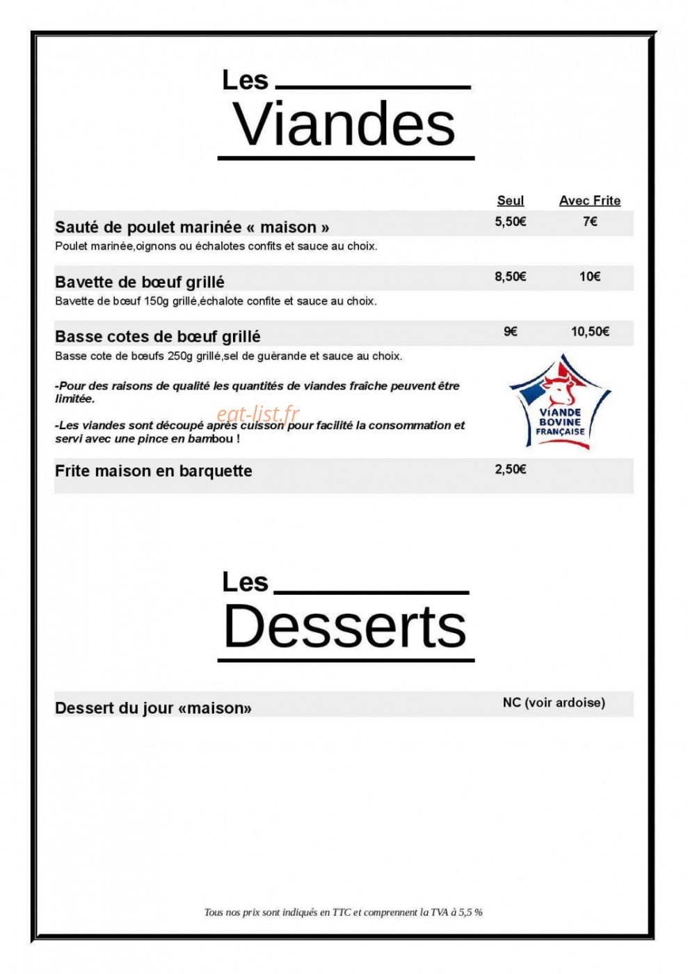 Nico Regal — carte page 3