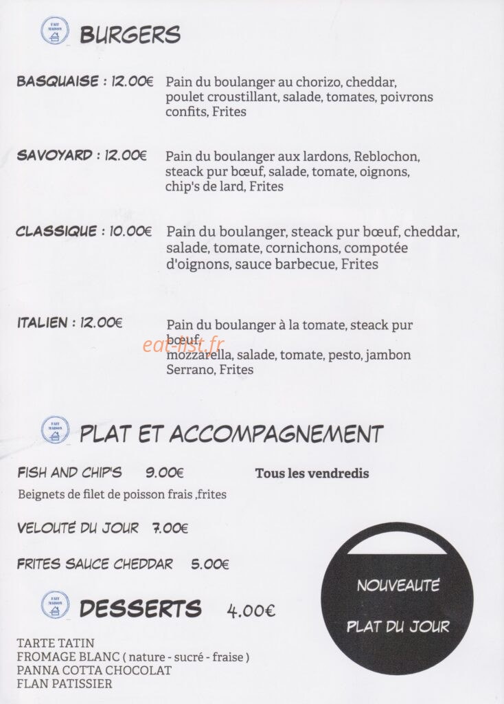 O'Bus — carte page 1