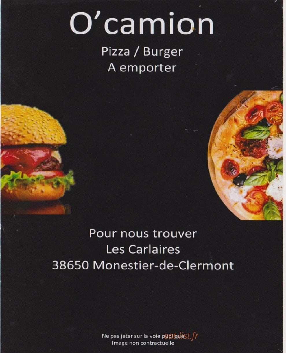O'camion — carte page 1