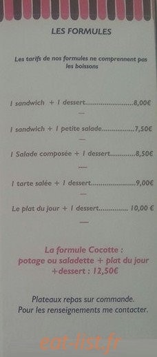 O Cocotte Gourmande — carte page 4