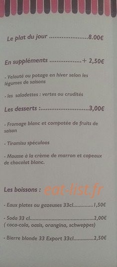 O Cocotte Gourmande — carte page 3