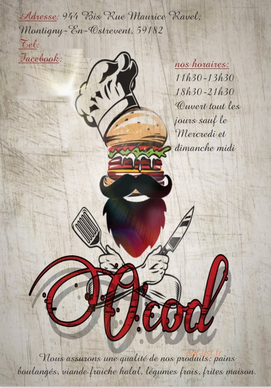 O’cod — carte page 1
