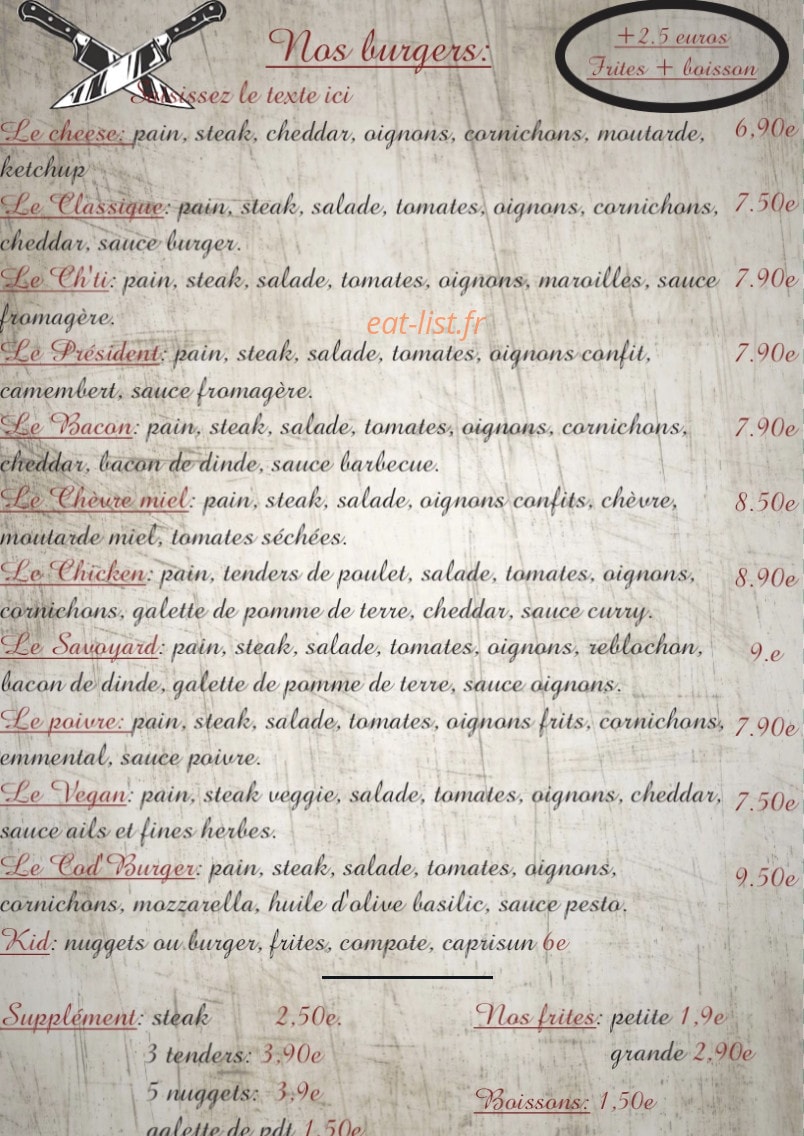 O’cod — carte page 2