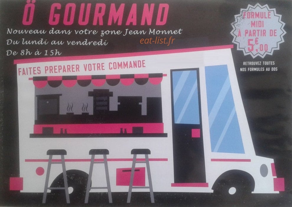Ö Gourmand — carte page 1
