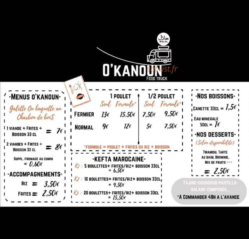 O'kanoun — carte page 1