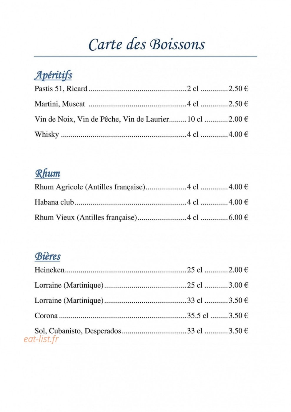 Ô Met'is — carte page 3