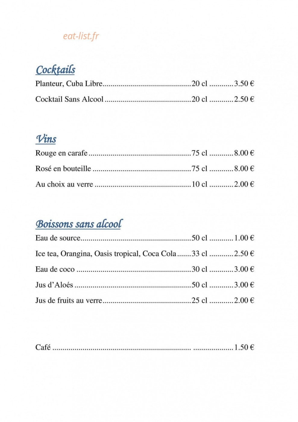 Ô Met'is — carte page 4