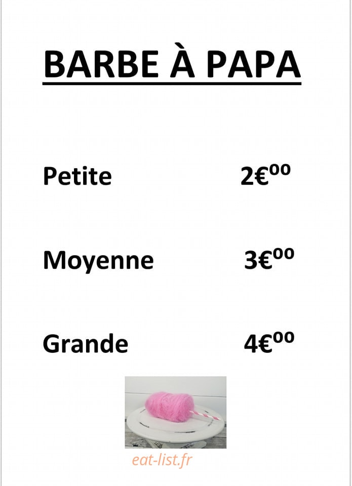 Ô Nuage Sucré — carte page 3
