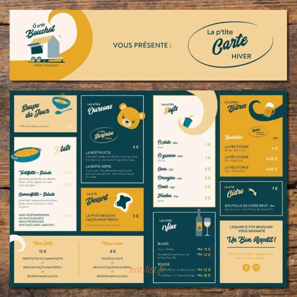 Ô p'tit bouchot — carte page 1