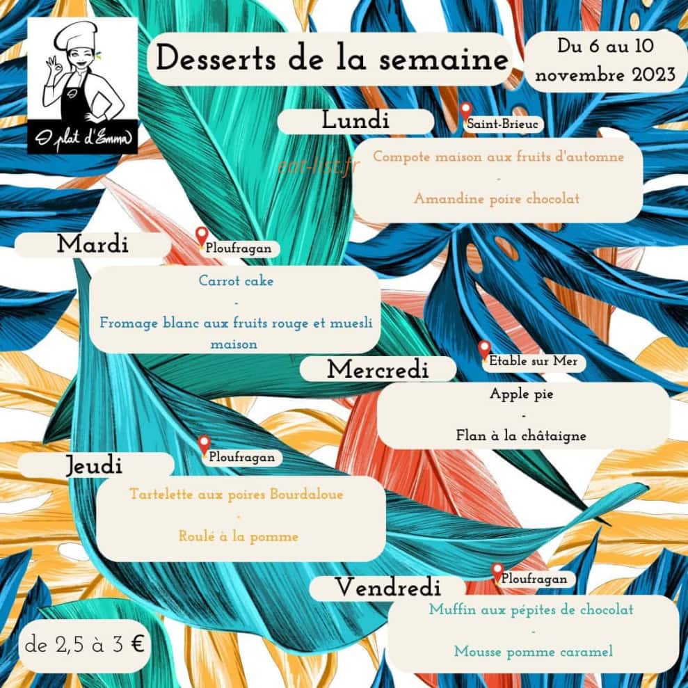 O'Plat D'Emma — carte page 2