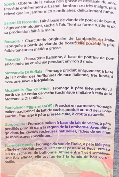 O Ptit Napoli — carte page 2
