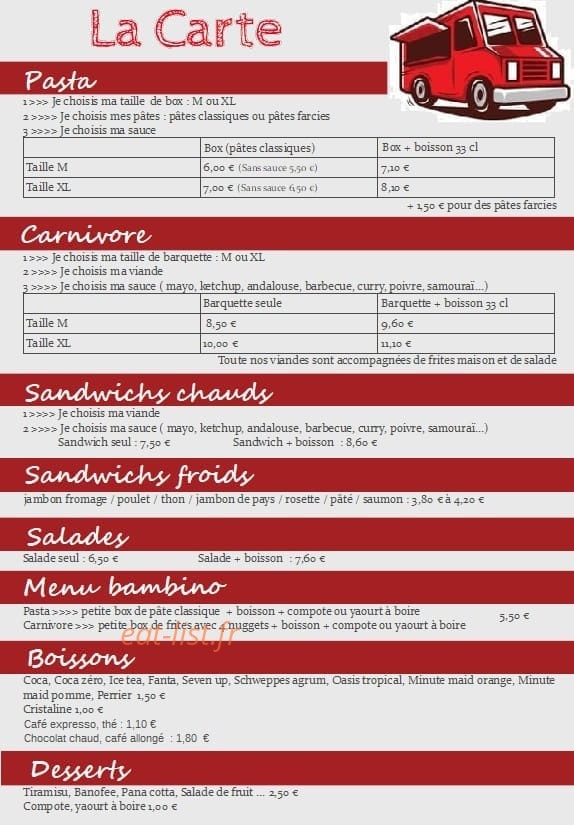 O' resto — carte page 1
