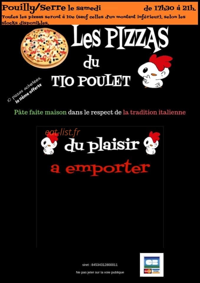 Ô tio poulet — carte page 1