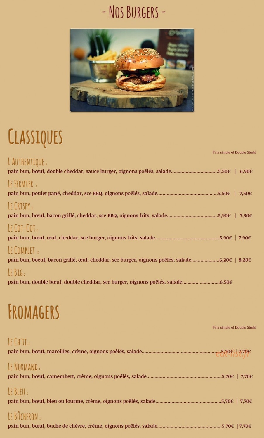 O'Wagon — carte page 1